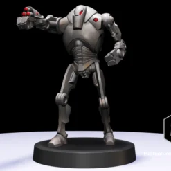 1:48 Scale Battle Droid Army - B2 Class - 3D Print Files -Galacticarmory Store Pose4 2826477b 9c28 47b8 ab9b 5b0cd90f31d3