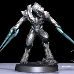 1:48 Scale Arbiter Miniatures - 3D Print Files -Galacticarmory Store Pose5 Color