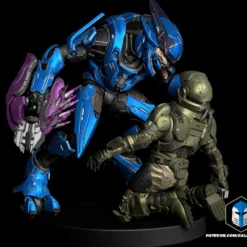 1:48 Scale Elite Miniatures - 3D Print Files -Galacticarmory Store Pose5 b5ac95cb 772c 4477 aff5 86421f57b669 scaled