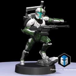 1:48 Scale Republic Commando Miniatures - 3D Print Files -Galacticarmory Store Pose7 559e3042 b633 4b88 b8e7 99bc5a3de97f