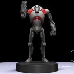 1:48 Scale Battle Droid Army - B2 Class - 3D Print Files -Galacticarmory Store Pose7 9cce7119 0189 45e2 a070 d6b3253d1e05