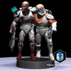 1:48 Scale Republic Commando Miniatures - 3D Print Files -Galacticarmory Store Pose8 f90fdd52 cc2b 48e0 873c f977a25f70d1