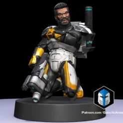 1:48 Scale Republic Commando Miniatures - 3D Print Files -Galacticarmory Store Pose9 769dda60 e6b6 4049 af45 dfd9989ad76c