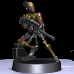 1:48 Scale Battle Droid Army - BX Commando Droids - 3D Print Files -Galacticarmory Store Pose9 8d62673e 0102 47f4 b0bb 3e4522b1a6a8