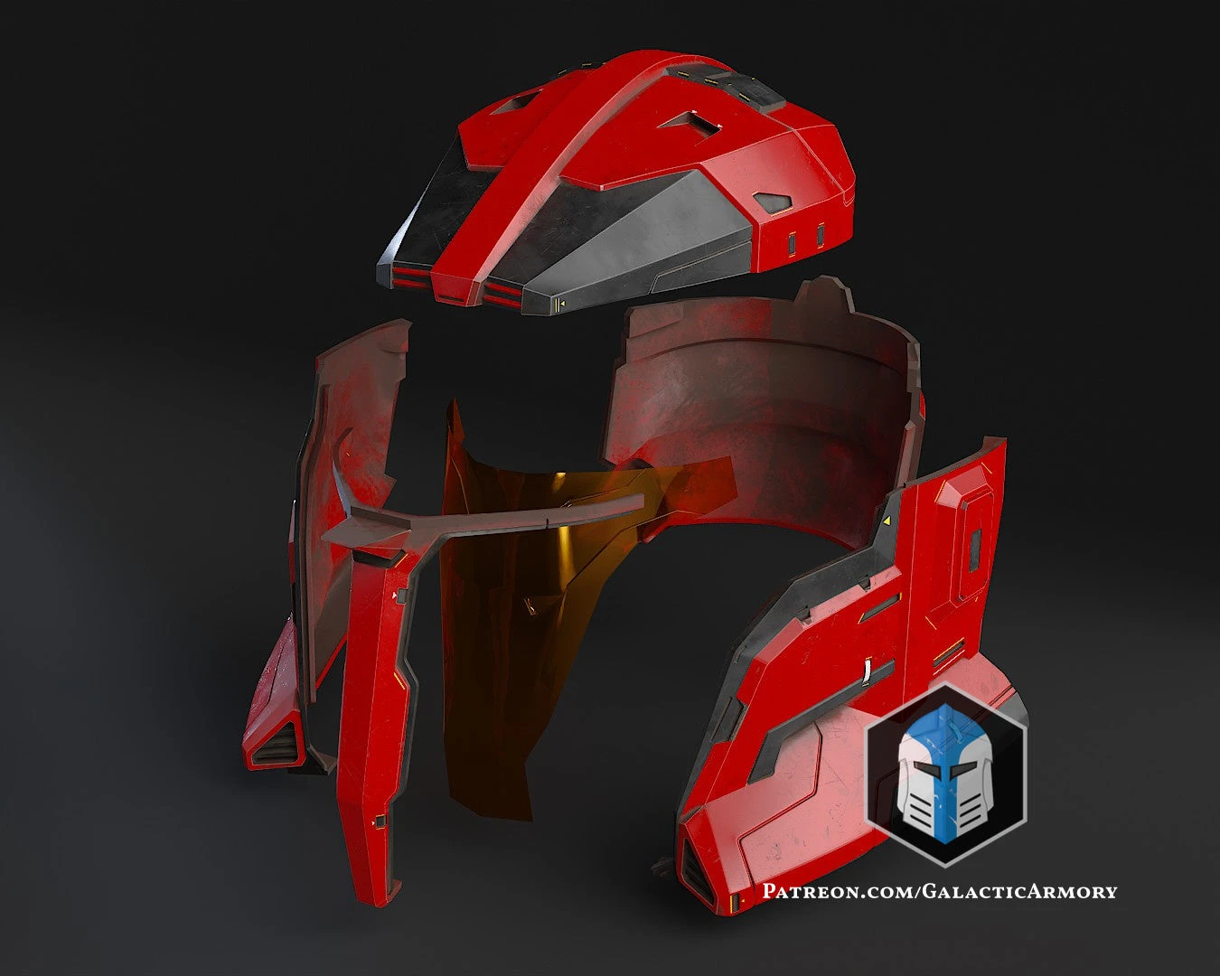 Praetorian Guard Spartan Helmet - 3D Print Files 6 Praetorian Guard Spartan Helmet - 3D Print Files - Image 4
