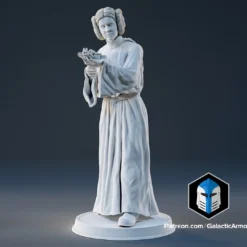 Princess Leia Figurine - Pose 3 - 3D Print Files -Galacticarmory Store PrincessLeiaFigurine Pose3