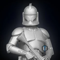 Clone Trooper Figurines - Pose 1 - 3D Print Files 28 Clone Trooper Figurines - Pose 1 - 3D Print Files -Galacticarmory Store Ps 1 Phs 1 Fll Bd fnl