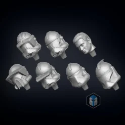 Clone Trooper Figurines - Pose 2 - 3D Print Files 31 Clone Trooper Figurines - Pose 2 - 3D Print Files -Galacticarmory Store Ps 2 Hds fnl scaled