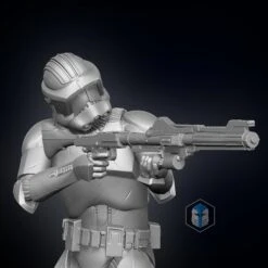 Clone Trooper Figurines - Pose 2 - 3D Print Files -Galacticarmory Store Ps 2 Hvy Fll Vrsn fnl