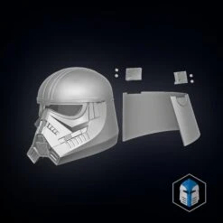 Phase 2 Purge Trooper Helmet - 3D Print Files -Galacticarmory Store PurgeTrooperPhase2 Exploded