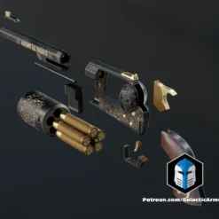 Ranger Sequoia - 3D Print Files -Galacticarmory Store RangerSequoia Exploded