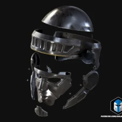 Helldivers 2 - Righteous Helmet - 3D Print Files -Galacticarmory Store RighteousHelmet Exploded