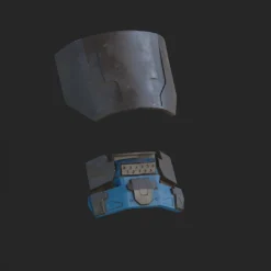 Spartan Armor Accessories Bundle - 3D Print Files -Galacticarmory Store SAPCDOShoulder Exploded