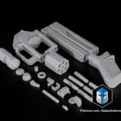 Helldivers 2 - Senator Revolver Pistol - DIY -Galacticarmory Store Senator 4 scaled