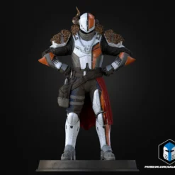 Destiny Lord Shaxx Figurines - 3D Print Files 24 Destiny Lord Shaxx Figurines - 3D Print Files -Galacticarmory Store ShaxxFigurine Pose1