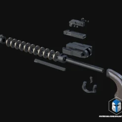 Skeleton Crew Blaster - 3D Print Files -Galacticarmory Store SkeletonCrewBlaster Exploded bd840d54 ec56 43c9 8d80 2675a92e997c