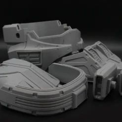 Spartan 125 - Kai Helmet - DIY -Galacticarmory Store Spartan125KaiHelmetSeparated1