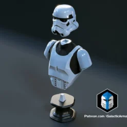 Stormtrooper Bust - 3D Print Files -Galacticarmory Store StormtrooperBust Exploded