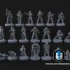 1:48 Scale Stormtroopers - 3D Print Files -Galacticarmory Store StormtrooperMiniatures 20Poses