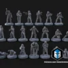 1:48 Scale Stormtroopers - 3D Print Files -Galacticarmory Store StormtrooperMiniatures 20Poses scaled