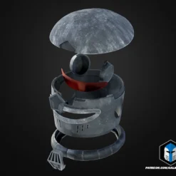 Taborr Val-Dorn Helmet - 3D Print Files -Galacticarmory Store TaborrVal DornHelmet Exploded