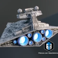 Tea Light Star Destroyer - 3D Print Files -Galacticarmory Store TeaLightStarDestroyer2