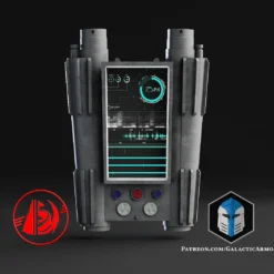 Tech's Data Pad - 3D Print Files -Galacticarmory Store TechDataPad