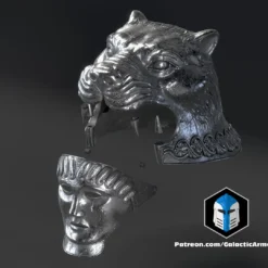 Tigris Of Gaul Armor And Weaponry - 3D Print Files -Galacticarmory Store TigrisofGaulHelmet Exploded