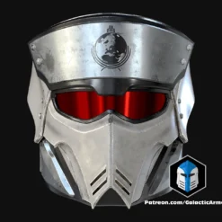 Helldivers 2 - UF-16 Inspector Helmet - 3D Print Files -Galacticarmory Store UF 16InspectorHelmet 1