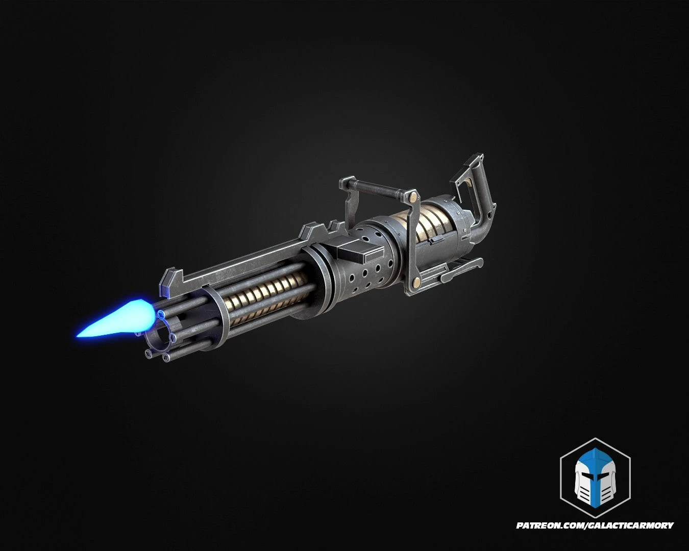 Z-6 Rotary Cannon - 3D Print Files 12 Z-6 Rotary Cannon - 3D Print Files - Image 10