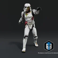 Zombie Stormtrooper Figurine - 3D Print Files -Galacticarmory Store ZombieStormtrooper scaled