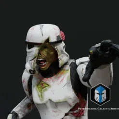 Zombie Stormtrooper Figurine - 3D Print Files -Galacticarmory Store ZombieStormtrooperFigurine scaled