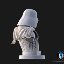 Damaged Darth Vader Bust - Pose 2 - 3D Print Files -Galacticarmory Store b20005