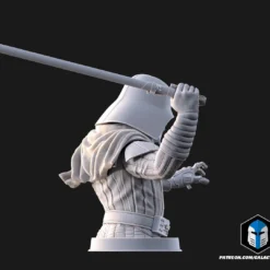 Damaged Darth Vader Bust - Pose 3 - 3D Print Files -Galacticarmory Store b30005
