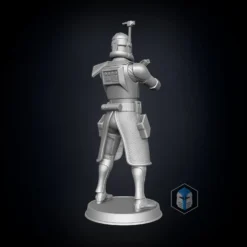 Captain Rex Figurine - Pose 1 - 3D Print Files 11 Captain Rex Figurine - Pose 1 - 3D Print Files -Galacticarmory Store bck 1 fnl scaled