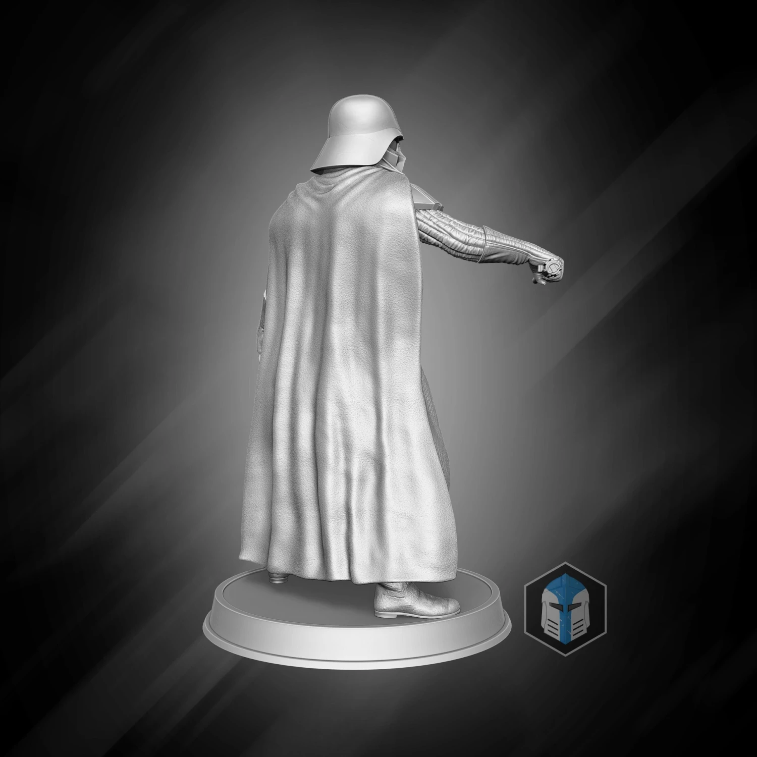 Darth Vader Figurine - Pose 1 - 3D Print Files 6 Darth Vader Figurine - Pose 1 - 3D Print Files - Image 4