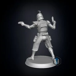 Captain Rex Figurine - Pose 2 - 3D Print Files -Galacticarmory Store bck 2 fnl c357cd7b c7d7 4cdb baf1 9abe27a362e5