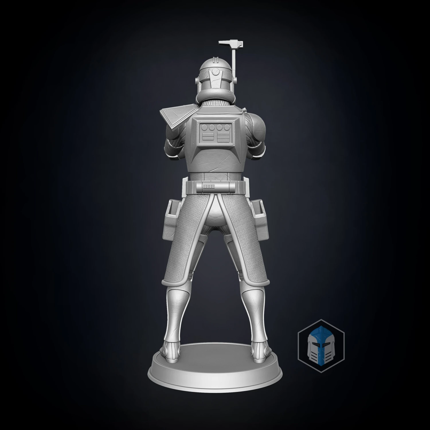 Captain Rex Figurine - Pose 1 - 3D Print Files 7 Captain Rex Figurine - Pose 1 - 3D Print Files - Image 5