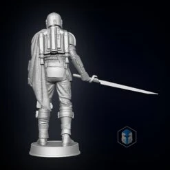 Mandalorian Figurine Season 2 - Pose 3 - 3D Print Files -Galacticarmory Store bck fnl c2a76a02 f60a 4668 86bd bc10883bdf29