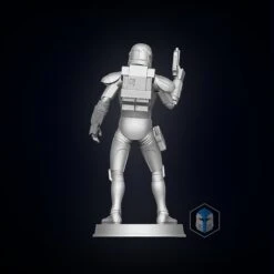Bad Batch Hunter Figurine - Pose 1 - 3D Print Files -Galacticarmory Store bck fnl ead70099 f609 4689 94a7 29079353f85f