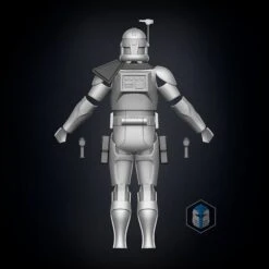 Animated Captain Rex Armor Accessories - 3D Print Files 11 Animated Captain Rex Armor Accessories - 3D Print Files -Galacticarmory Store bck md