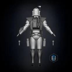 Animated ARC Trooper Armor Accessories - 3D Print Files -Galacticarmory Store bck md 1 scaled