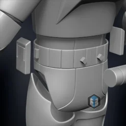 Phase 2 Animated Clone Trooper Armor - 3D Print Files -Galacticarmory Store bck prspctv fnl scaled