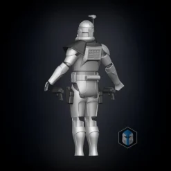 Animated Captain Rex Armor Accessories - 3D Print Files -Galacticarmory Store bck prspctv md scaled