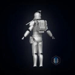 Bad Batch Crosshair Armor - 3D Print Files -Galacticarmory Store bck prspctv md fnl