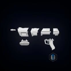 DC-17M Animated Republic Commando Blaster - 3D Print Files -Galacticarmory Store brkn 1 fnl b94ddf9c 4227 4b0e 87b8 8317abefb53b