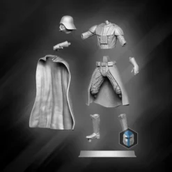 Darth Vader Figurine - Pose 1 - 3D Print Files -Galacticarmory Store brkn fnl 527277f1 576f 4c37 ba52 c8c1ddc30932 scaled