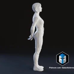 The Weapon Figurine - Pose 2 - 3D Print Files -Galacticarmory Store clay20006