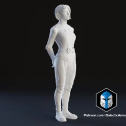 The Weapon Figurine - Pose 2 - 3D Print Files -Galacticarmory Store clay20007