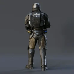 ODST Figurine - Pose 1 - 3D Print Files